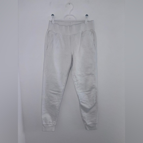 Champion Reverse Weave White Jogger Womens - Picture 3 of 9